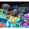 Factory OEM/ODM Customized Size Commercial Children's Indoor Amusement Equipment Cyberpunk Style Kids Indoor Playground