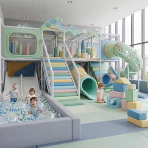 Commercial Indoor Soft Play Equipment Suitable for Children Aged 3 To 12. Customized Playground Equipment According To Demand