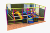 Super Large Quality Commercial Indoor/Outdoor Children's Trampoline Park Safe Trampoline with Foam Pit Slide Climbing