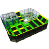 Commerical China Indoor Children Trampoline Kids Park Bungee Jumping Equipment