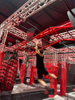 Custom Indoor Or Outdoor Ninja Warrior Course with Truss Obstacles And Elements for Kids And Adults Fitness Or Training Programs