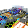 Soft Play Equipment Big Fitness Jumping Amusement Kids Indoor Trampoline Park Indoor in Ground Trampoline