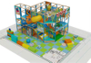 Small Kindergarten Play Ground Safely Entertainment Park Kids Plastic Slides Set Playground Indoor With Ball Pool