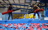 Newest Commercial Indoor Playground Trampoline Park Equipment Ninja Tag Interactive Arena with Obstacle Indoor Ninja Park