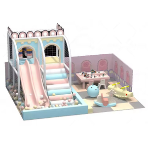 New Design Children Small Childcare Set PVC ISO Certified Custom Amusement Mini Soft Play Slide Indoor Playground Equipment for