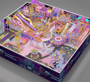 ODM commercial indoor playground manufactuere