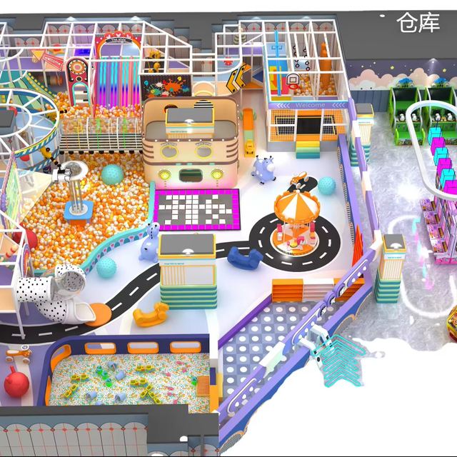 wholesale Kids Indoor Playground Equipment trader