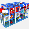 Indoor Children Soft Play Equipment Playground 5*5 Square Meters School With Trampoline Swing 300 Square Feet