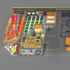 Equipment Trampoline Parks for Kids And Adults Custom Big Indoor Playground Trampoline Park Ninja Course