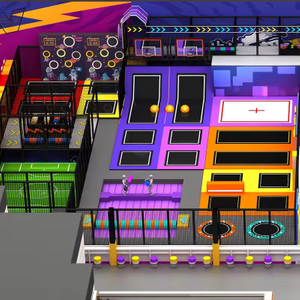 High Quality Commercial Large Indoor Trampoline Park Equipment for Kids Sports Oriented Indoor Trampoline Park for Sale