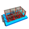 Children Play Structure Customized Parkour Indoor Playground Ninja Warrior Obstacle Course for Kids Ninja Courses