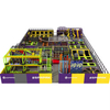 Commercial Big Indoor Trampoline Kids Trampoline Park Professional Custom Indoor Trampoline Park with Ninja Course
