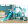 5 in 1 Toddler Slide Swing Set with Basketball Factory Wholesale Indoor And Outdoor Playground Equipment for Garden Use