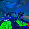 30x30cm Pixel Grid Active Interactive Dance Game Led Floor for Shopping Mall Team Building Escape Room with Metal Construction
