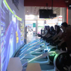 Commercial Smart Riding Interactive Bike Cycle Game System for Shopping Mall Kids Corners And Leisure Areas