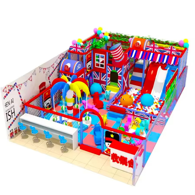 Customization Indoor Playground Amusement Park Theme Park Playground Indoor Soft Play Equipment Metal Play Center