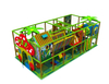 Indoor Children Soft Play Equipment Playground 5*5 Square Meters School With Trampoline Swing 300 Square Feet