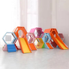 Customize Soft Package Coloful Honeycomb Slides Indoor Kids Soft Play Climber Sets Sense System Training Equipment for Home