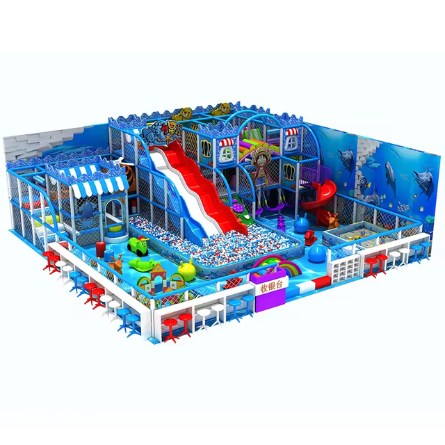 Customized Design Shopping Mall Indoor And Outdoor Trampoline Park And Adventure Park for Kids