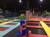 Children's Play Area, Large Commercial Trampoline Park, Large Indoor Trampoline with Thrilling Slides