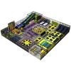 Commercial Big Indoor Trampoline Kids Trampoline Park Professional Custom Indoor Trampoline Park with Ninja Course