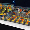  Amusement Park Facilities Kids Indoor Playground Soft Play Equipment Trampoline Park Bounce House for Shopping Center