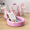 5 in 1 Toddler Slide Swing Set with Basketball Factory Wholesale Indoor And Outdoor Playground Equipment for Garden Use