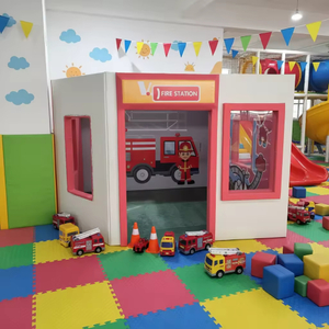 Customized Toddler Park Indoor Playground Equipment Mini Playhouse Role Play Interactive Play Set Kids Pretend Playhouse