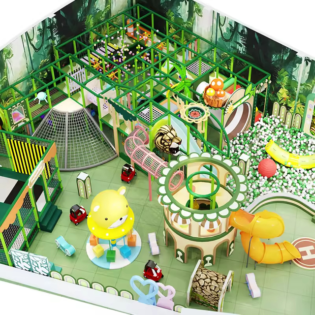 Children Ball Pool Soft Playground Indoor Play Centre Equipment for Sale Safe Daycare Indoor Playground Set for Kids