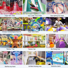 Kids Indoor Playground Equipment Commercial Soft Play for Sale with Trampoline Slide Role Play And Turntable