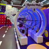 Modern Colorful Indoor Castle Runway Playground Equipment with Cool Glow Kids Have Fun on Soft Themed Track Amusement Rides