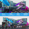 Kids Soft Play Equipment Commercial Indoor Playground Giant Slides Climbing Features Eco-friendly Customizable Size for Sale
