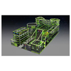 Newest Ninja Tag Interactive Arena Commercial Indoor Playground Adrenaline Park Equipment with Obstacle Indoor Adventure Park