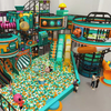 Colorful Sci Fi Indoor Playground Equipment for Kids Large Soft Play Center with Slides Climbing And Ball Pool