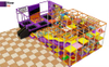 Angel Colorful Theme Three-level Kids Indoor Playground Equipment Children Soft Play Sets With Trampolines